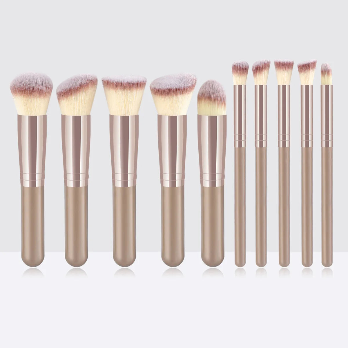 10 Pcs Professional Mini Makeup Brushes Set for Women Beauty Cosmetics Tools Foundation Power Blush Eyeshadow Lip Make Up Brush