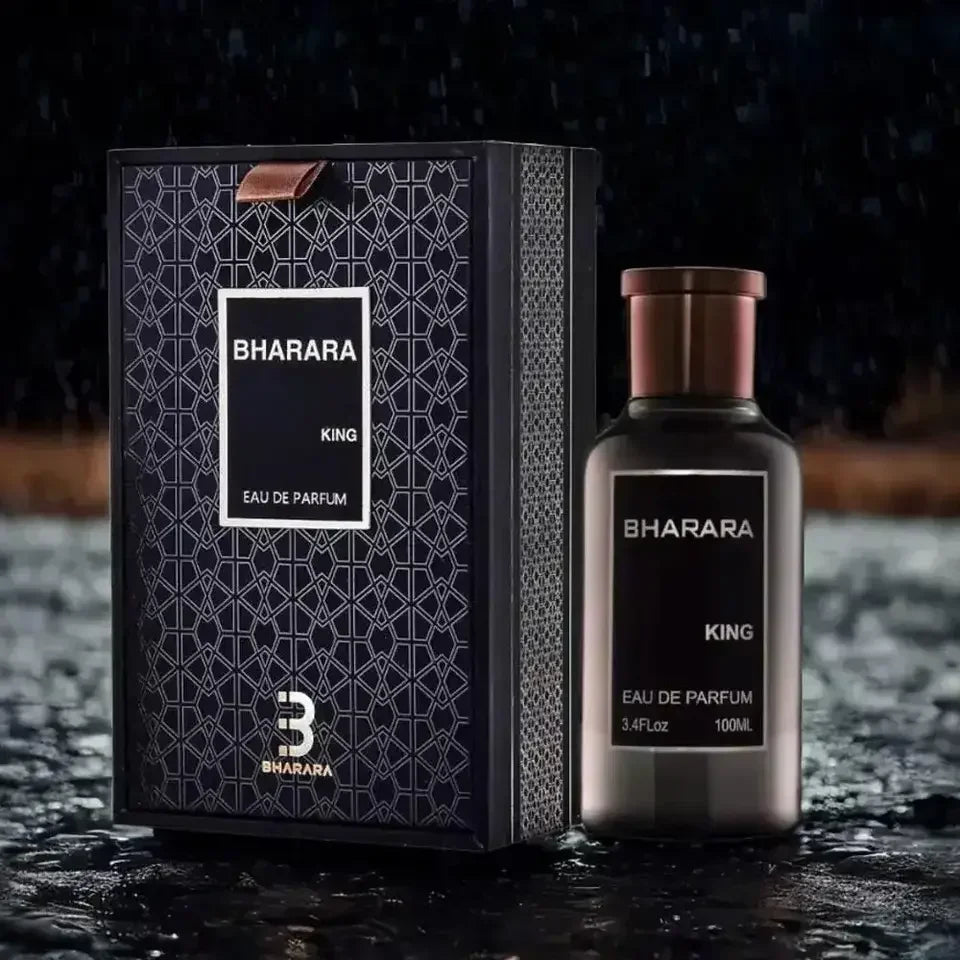 100ML Bharara King Eau De Parfum for Men – Long-Lasting Luxury Fragrance | 3.4oz EDP Spray Sealed High-End Gift Box
