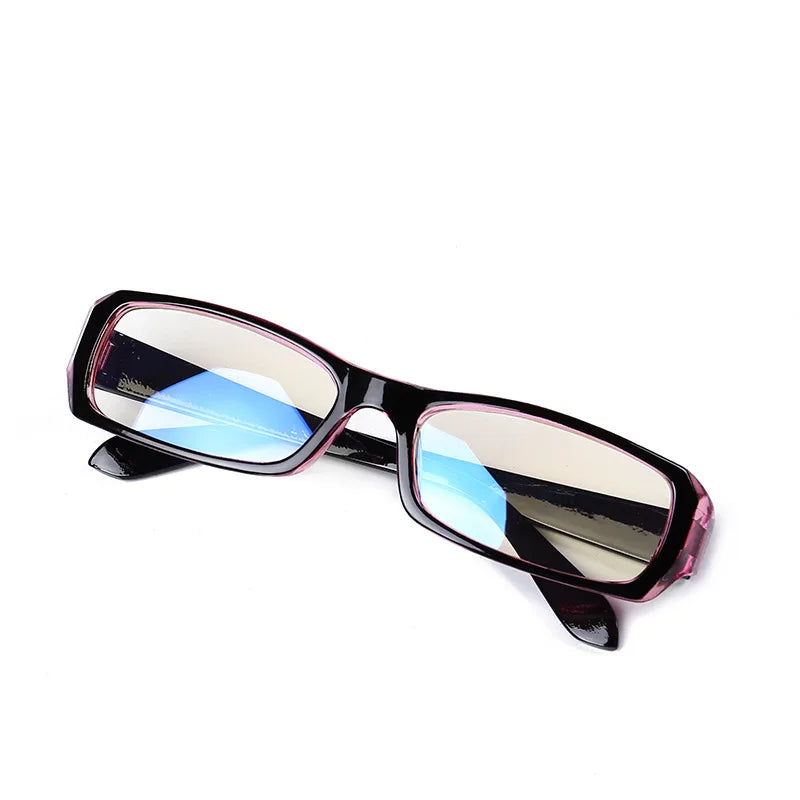 Japanese Korean Small Square Frame Glasses for Women – Retro Harajuku Clear Reading & Blue Light Blocking Eyewear