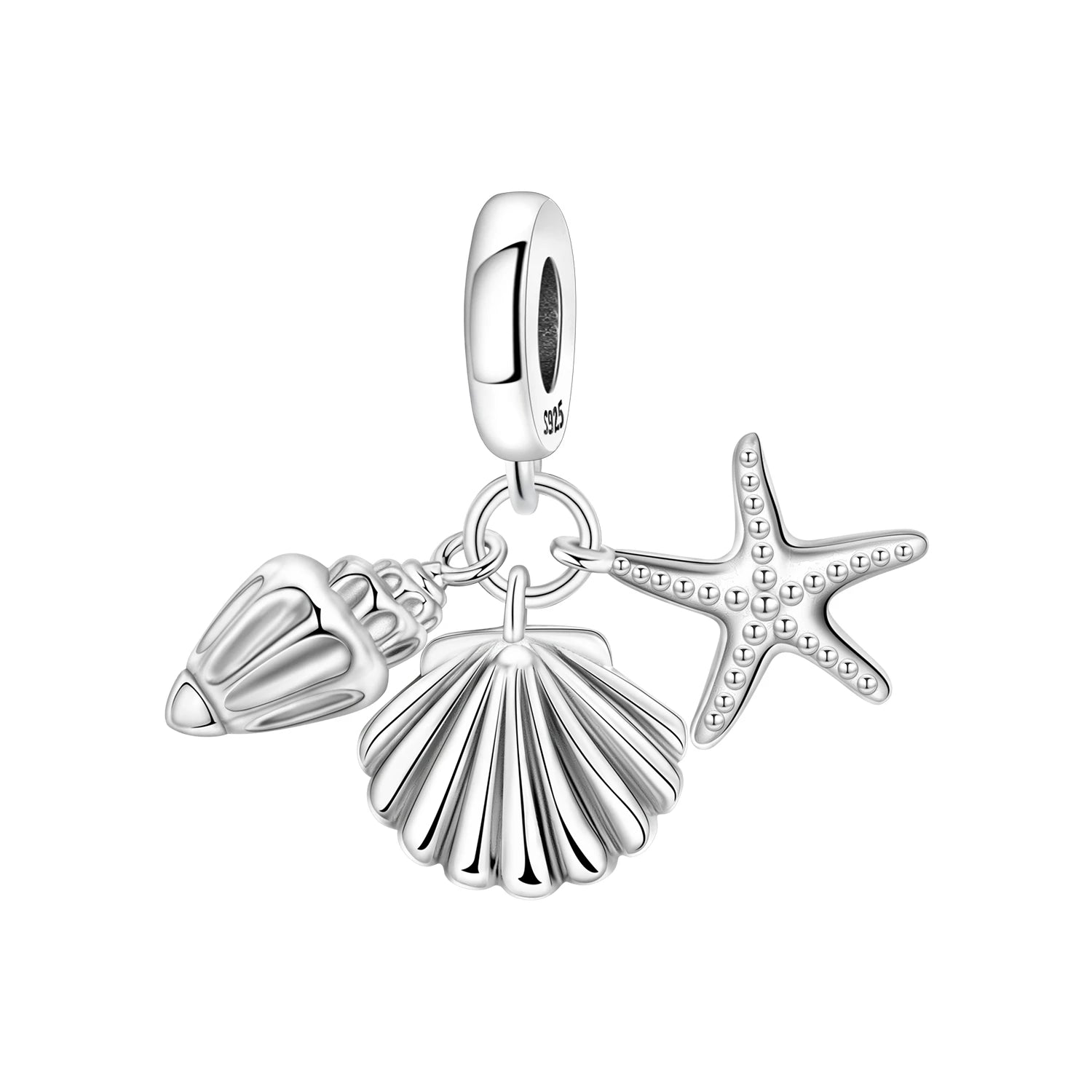 Orstarry 925 Sterling Silver Mermaid Cartoon Charm | Original Pendant Beads Fit Pandora Bracelet DIY Fine Jewelry Gift