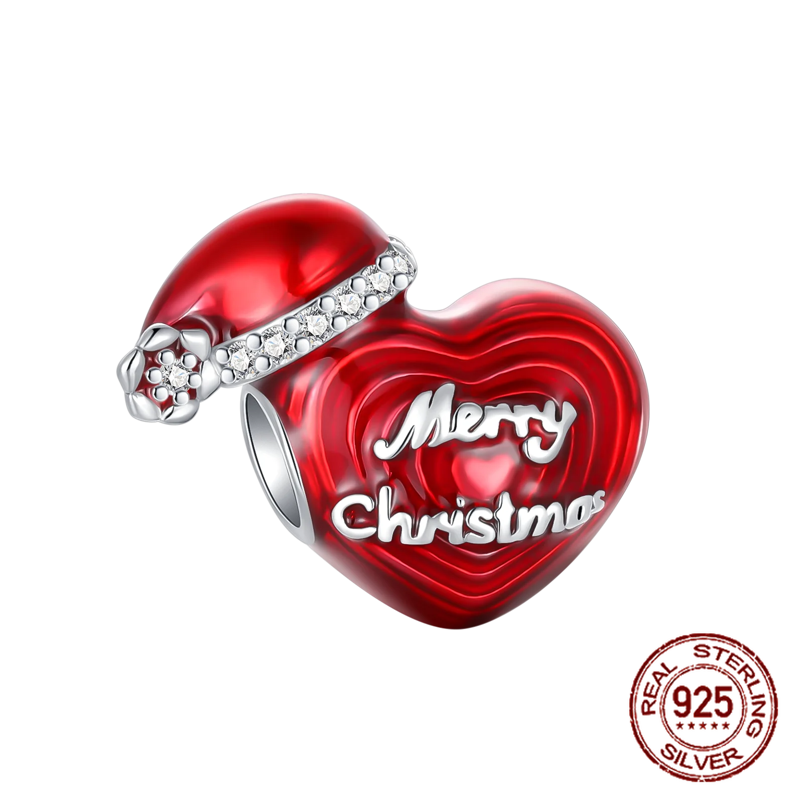 925 Sterling Silver Red Series Charms | Heart, Car & Strawberry Dangle Beads for Original Bracelet DIY Jewelry