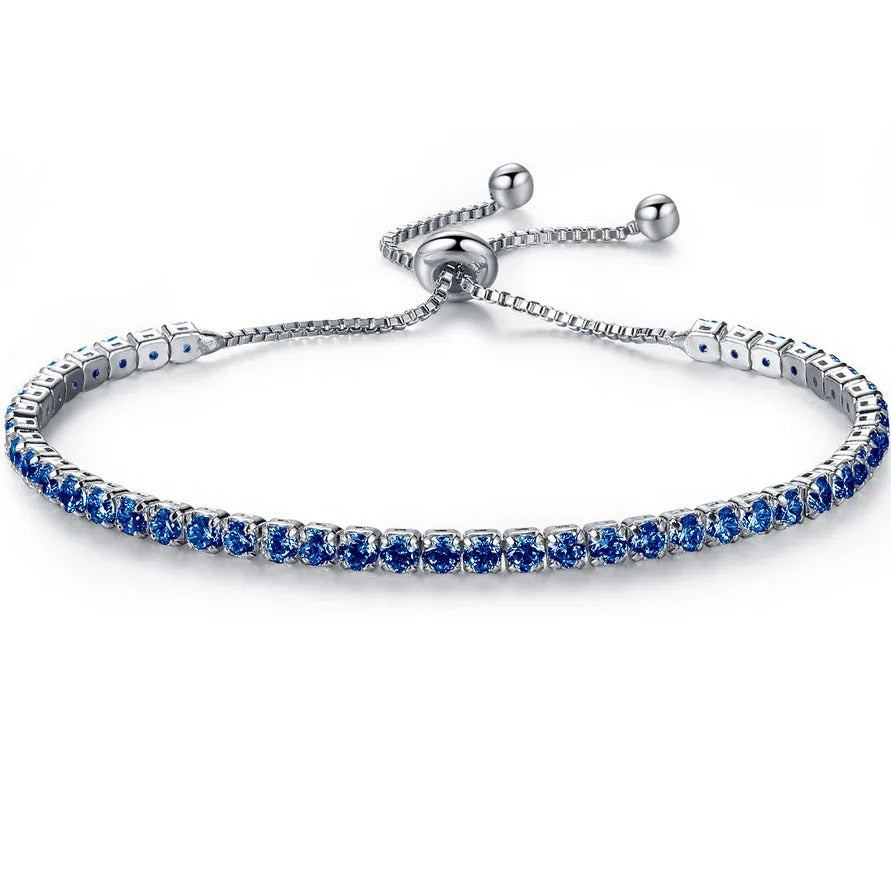 OL Style Adjustable CZ Zircon Bracelet – Fashion Party Charm Bangles Jewelry Wholesale Top Quality