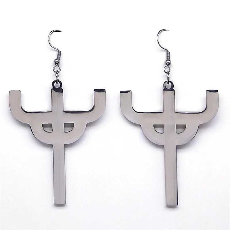 Gothic Judas Priest Stainless Steel Pendant Necklace – Silver Color Saint Chain Jewelry for Women & Men