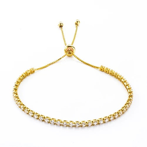 OL Style Adjustable CZ Zircon Bracelet – Fashion Party Charm Bangles Jewelry Wholesale Top Quality