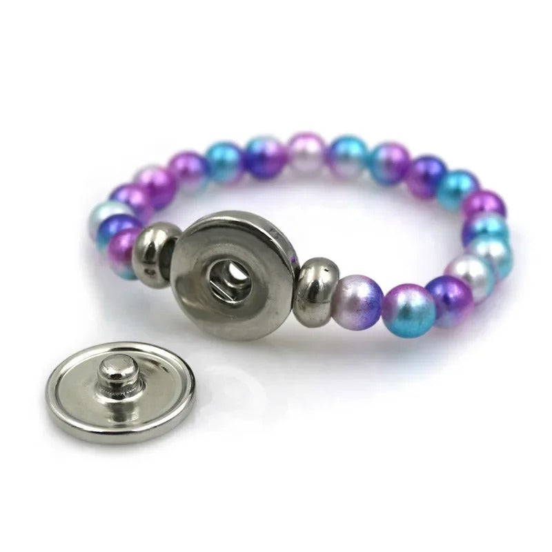 KPop Demon Hunters Beaded Bracelet – Cute Cartoon Figure Fashion Wristband for Girls & Kids Christmas Jewelry Gift