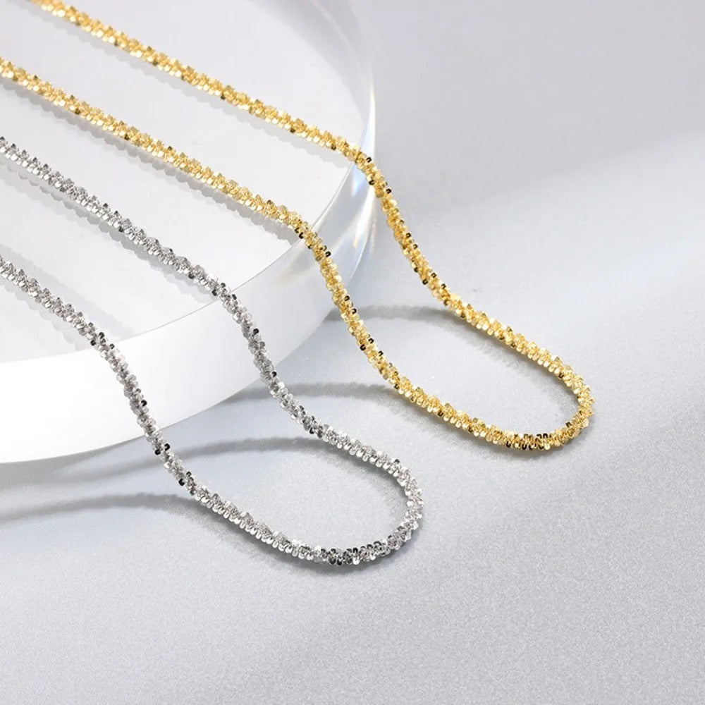 Fashion Simple Clavicle Chain Choker Necklace – Elegant Short Necklace for Women Party Jewelry Gift
