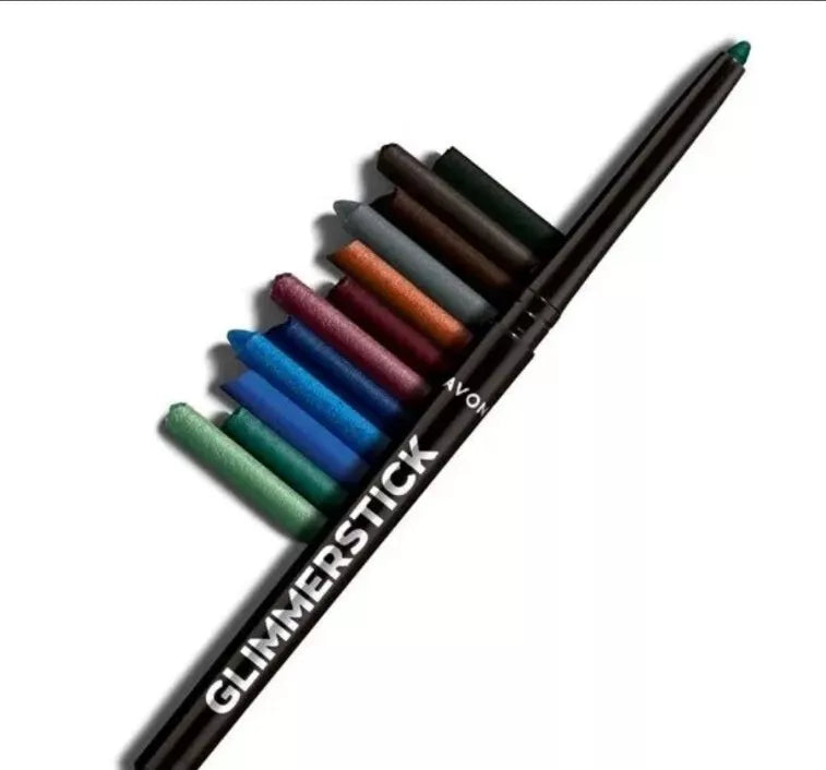 X2 Avon Glimmerstick Diamonds Eyeliner - Twilight Sparkle