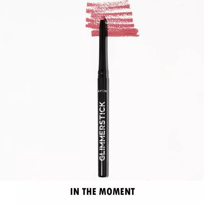 3 For £9 Avon Glimmerstick Lip Liner Shade *In The Moment* Sale Low Price