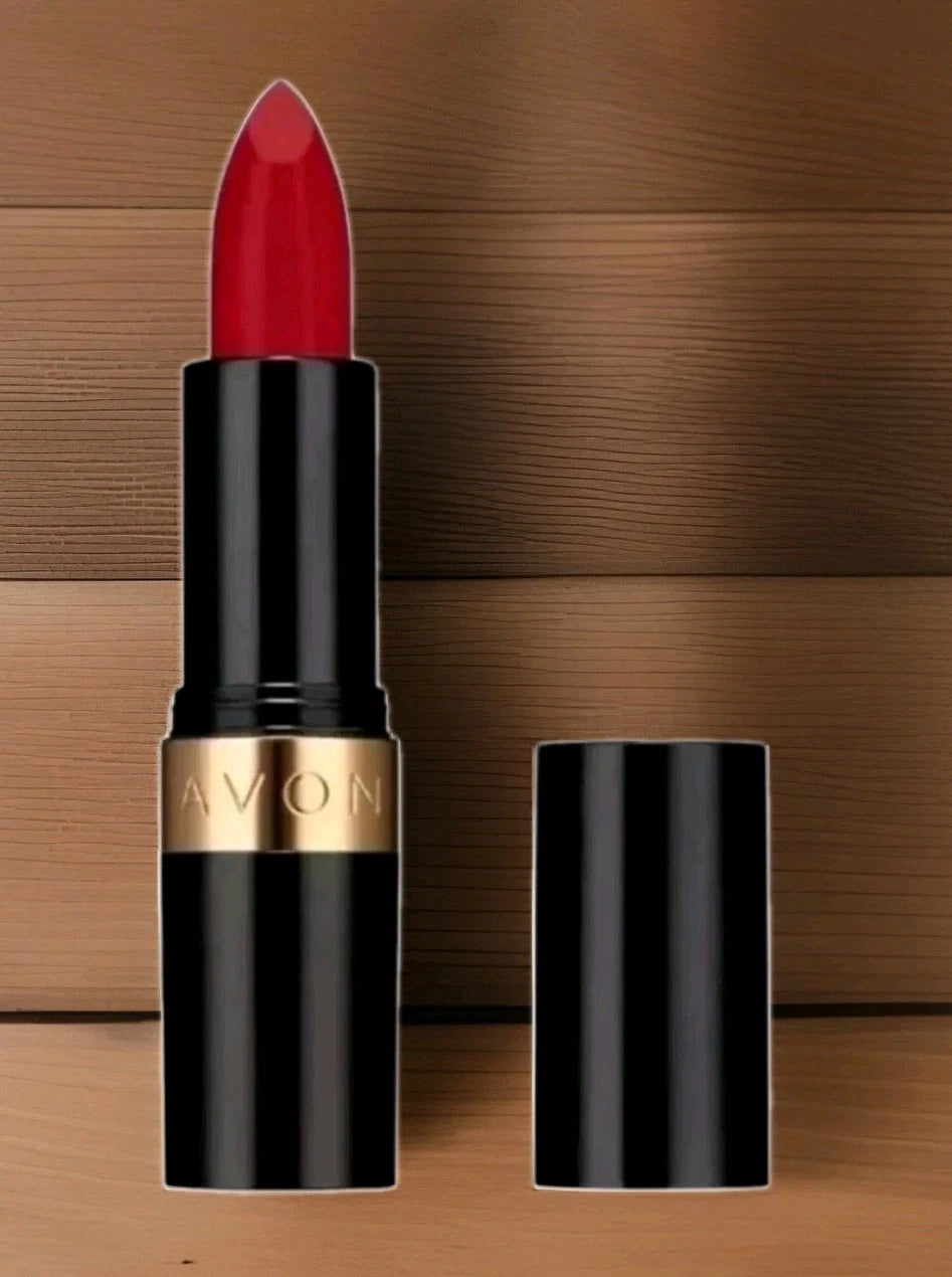 Avon Power Stay Lipstick extreme red Long Lasting  Discontinued