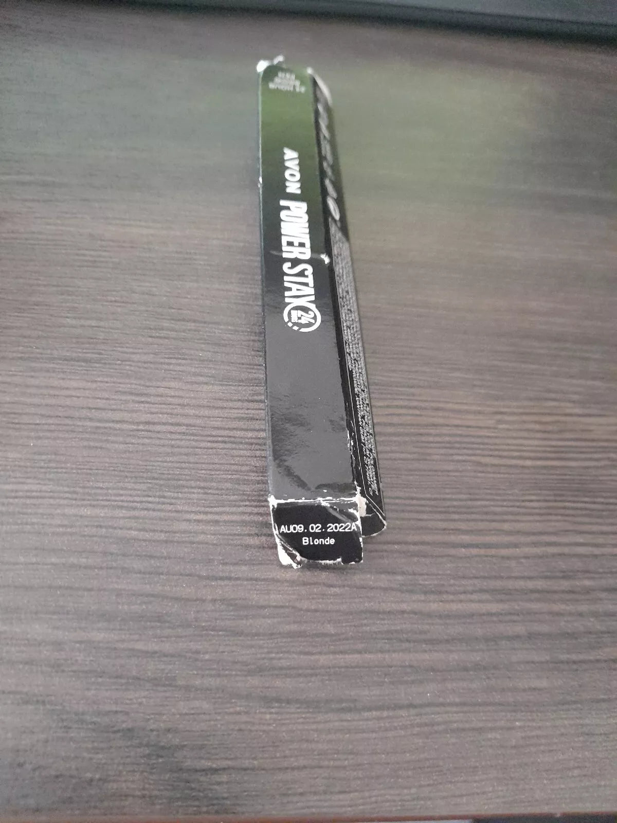 AVON POWER STAY 24 HOUR BROW PEN fine tip spoolie brush micro waterproof Blonde