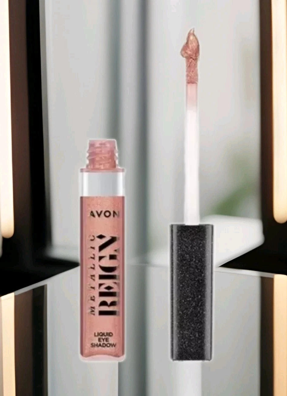 X2 Avon Metallic Reign Liquid Eyeshadow - MAJESTIC MULBERRY Only £6