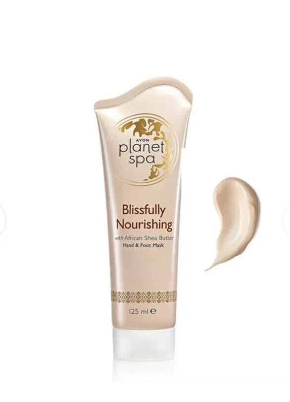 Avon Planet Spa Blissfully Nourishing Hand & Foot Mask 125ml Last One Sale