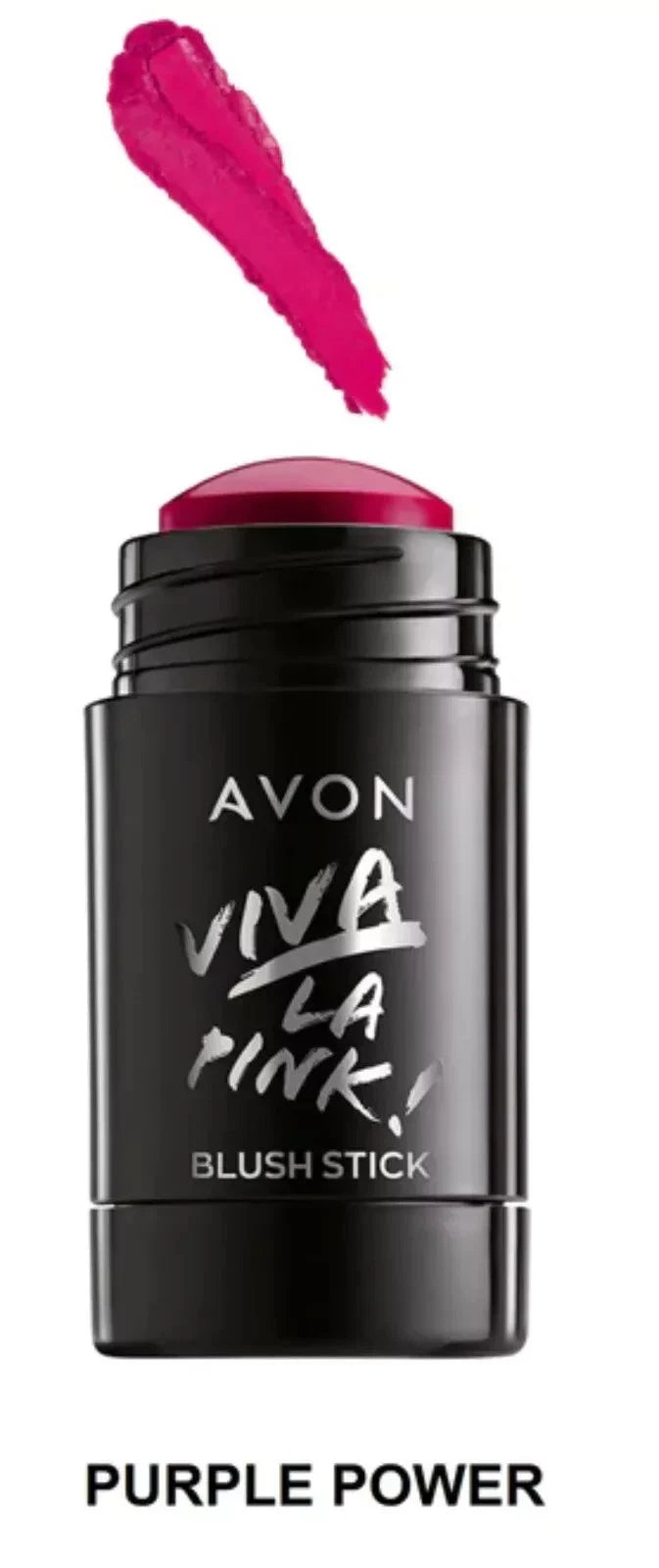Avon Viva La Pink Blush Stick Limited Edition *Purple Power* New No Box Sale