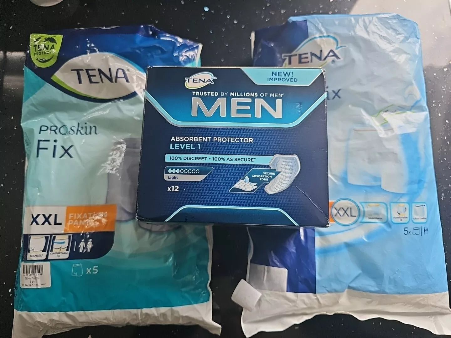 TENA Fix | XX Large  2 Pack Pluss Level 1 Discreet  Set Of 3 Only £20 As Picturd
