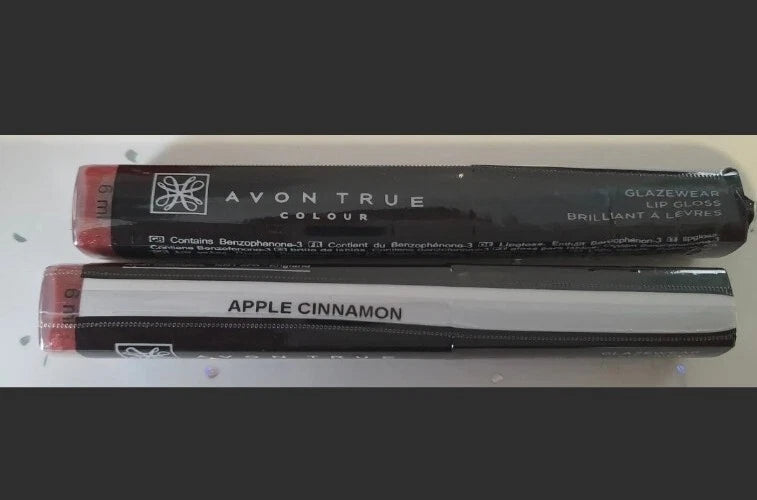 AVON ** 2 For £4.45 ** Glazewear Lip Gloss 6ml Each apple cinnamon Make-Up Lips