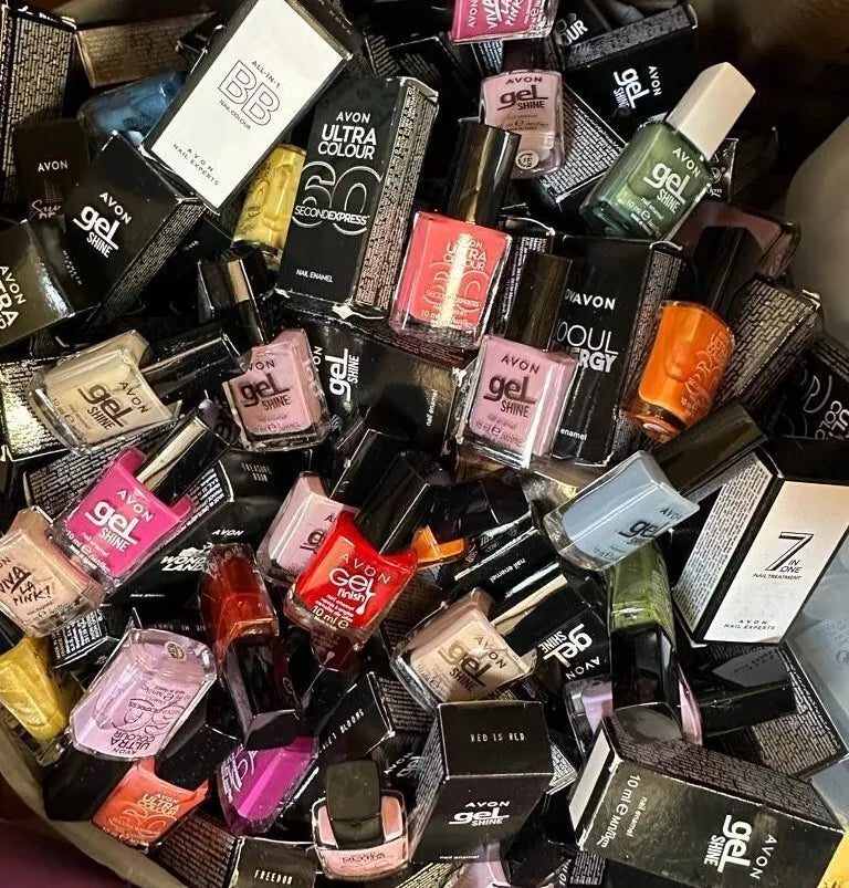 Avon Bundle Job Lot Clearance Nail Varnish New Random Mixed X20 High Quality.