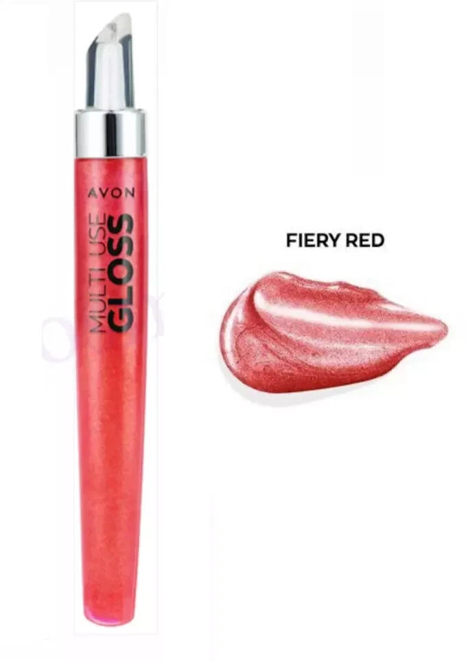 Avon Multi Use Gloss Lip, Eye & Cheek *Fiery Red* Sale