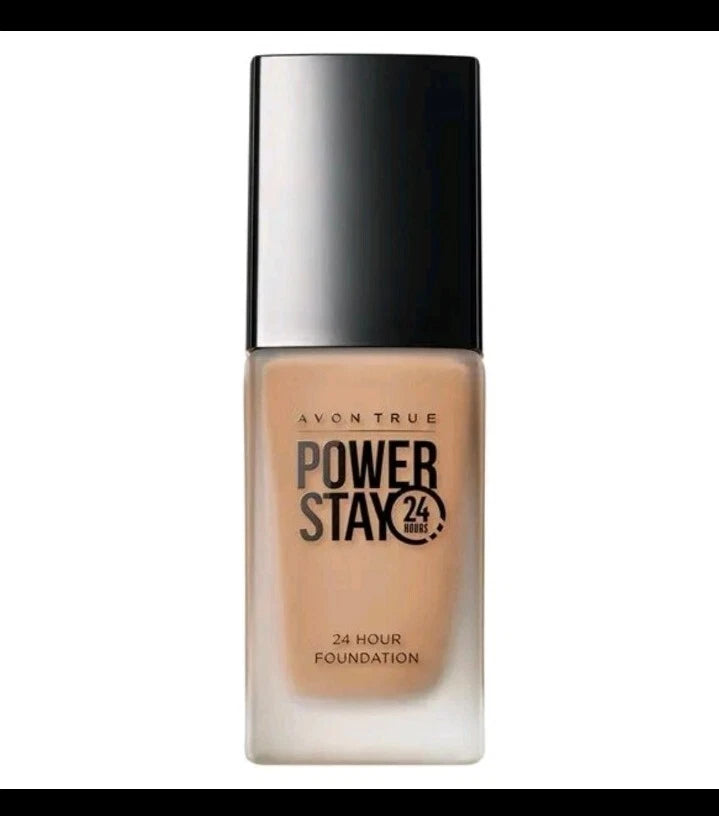 Avon True POWER STAY 24 Hour Longwear Foundation SPF10 30ml NEW Light Ivory
