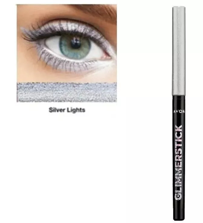 Avon True Colour Glimmerstick Eyeliner New Design New Stock In Silver Lights 👀