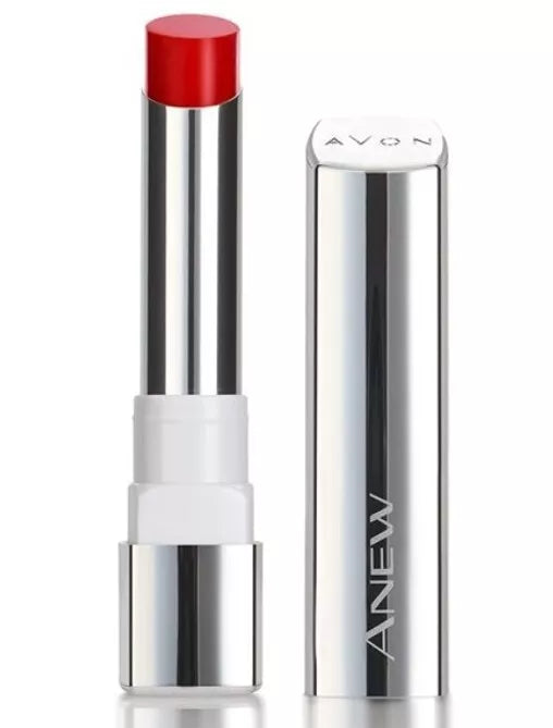 No Box Avon Anew Colour Revival Serum Lipstick *Flash Flambé* Must Go £4 Red