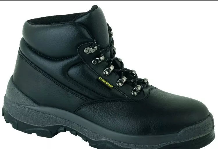 SIze 5 Capps LH811 Black Safety Boots Steel Toe Cap Work Boot Footwear PPE