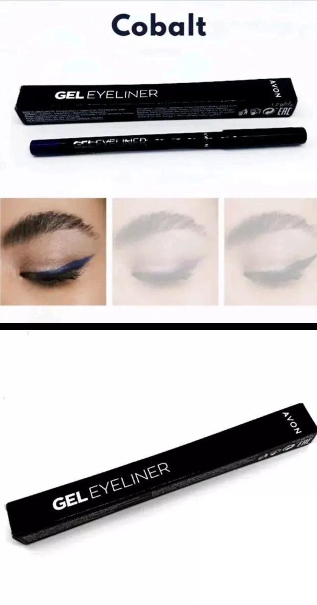 Avon Mark The Big Gel Paint Longwear Eyeliner By Mark In *COBALT* Discontinued
