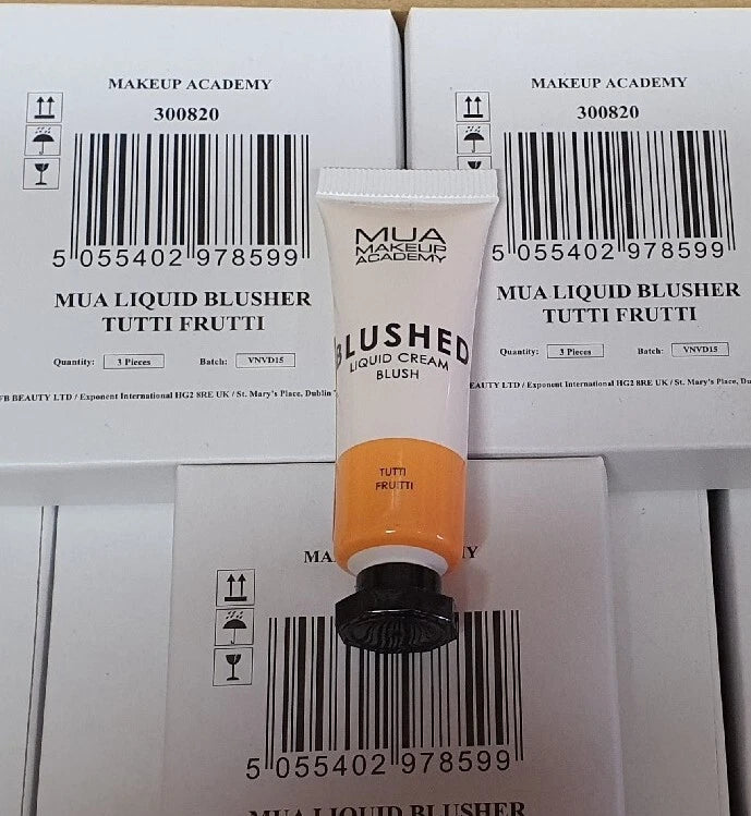 20 TUTTI FRUITTI MUA Makeup Blushed Liquid Cream Blusher RRP £3 Each