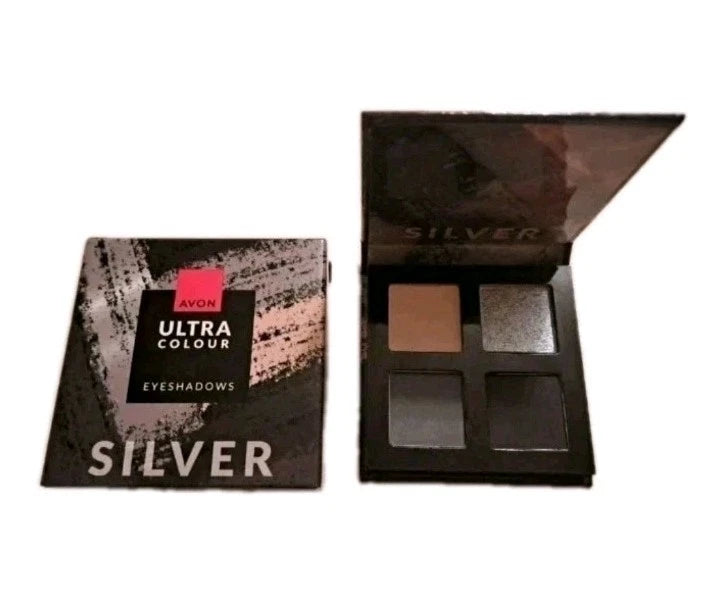 Avon Ultra Colour Silver Eyeshadows Quad