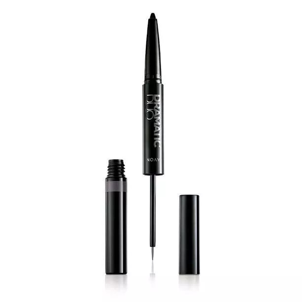 Avon Dramatic Duo 2 In 1 Pencil & Liquid Eyeliner Water Resistant Various Shades