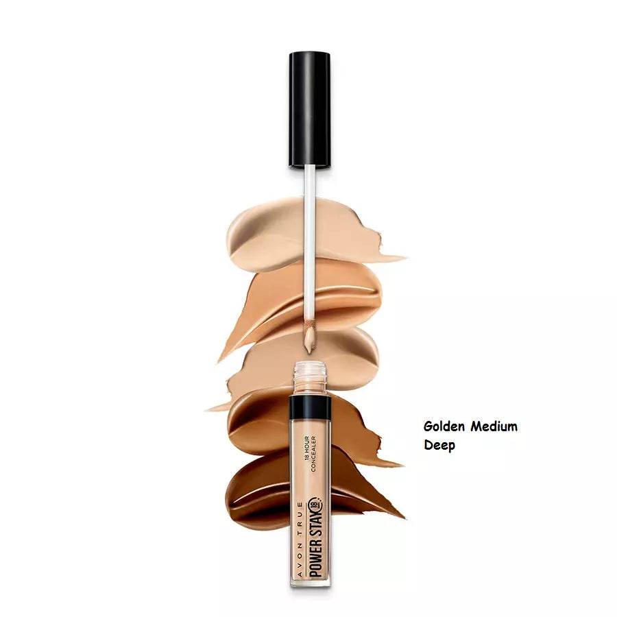 Avon True Power Stay 18 Hour Longwear Concealer New Sealed *Golden Medium Deep*