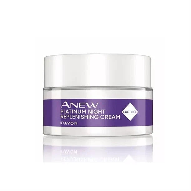 Avon Anew Platinum Night Replenishing Cream Protinol 4x15ml *60ml* Travel Size