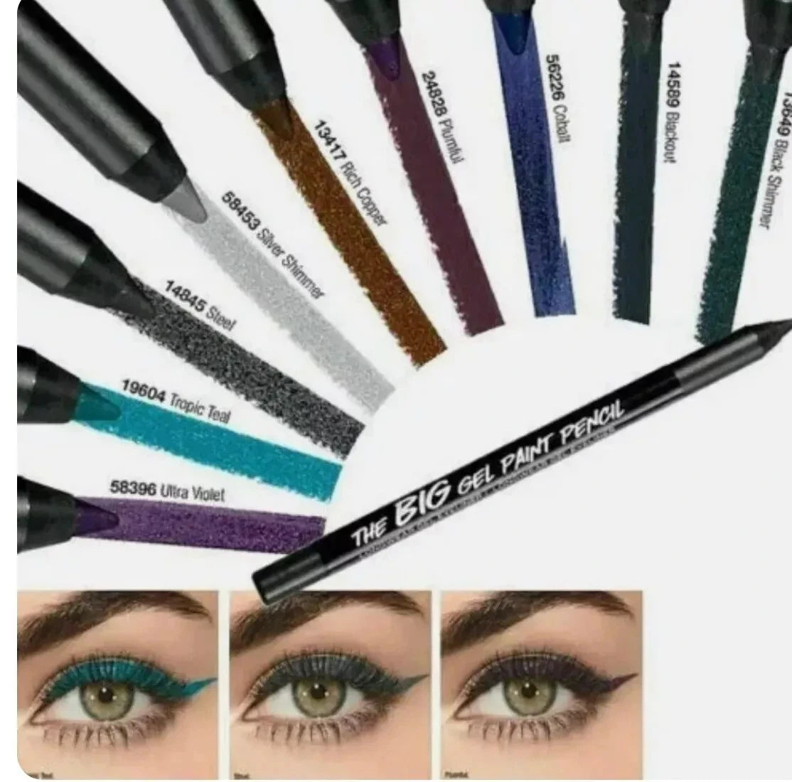 Avon Mark The Big Gel Paint Pencil *Plumful* Discontinued Rare Item