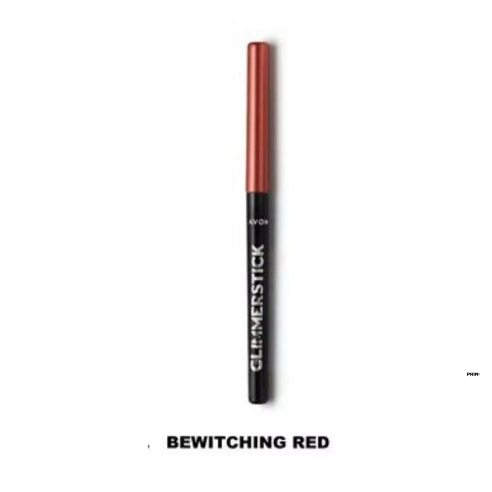 Avon Glimmerstick Retractable Diamonds Eyeliner In *Bewitching Red* Sale