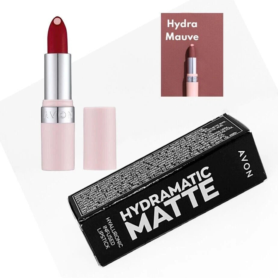 Avon Hydramatic Matte Lipstick Hyaluronic Infused Lipstick * Hydra Mauve* Sale