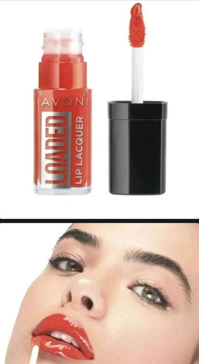 Joblot Avon LOADED LIP LAQUER - TOUCH OF CORAL  ** 10 for £20 ** CLEARANCE PRICE