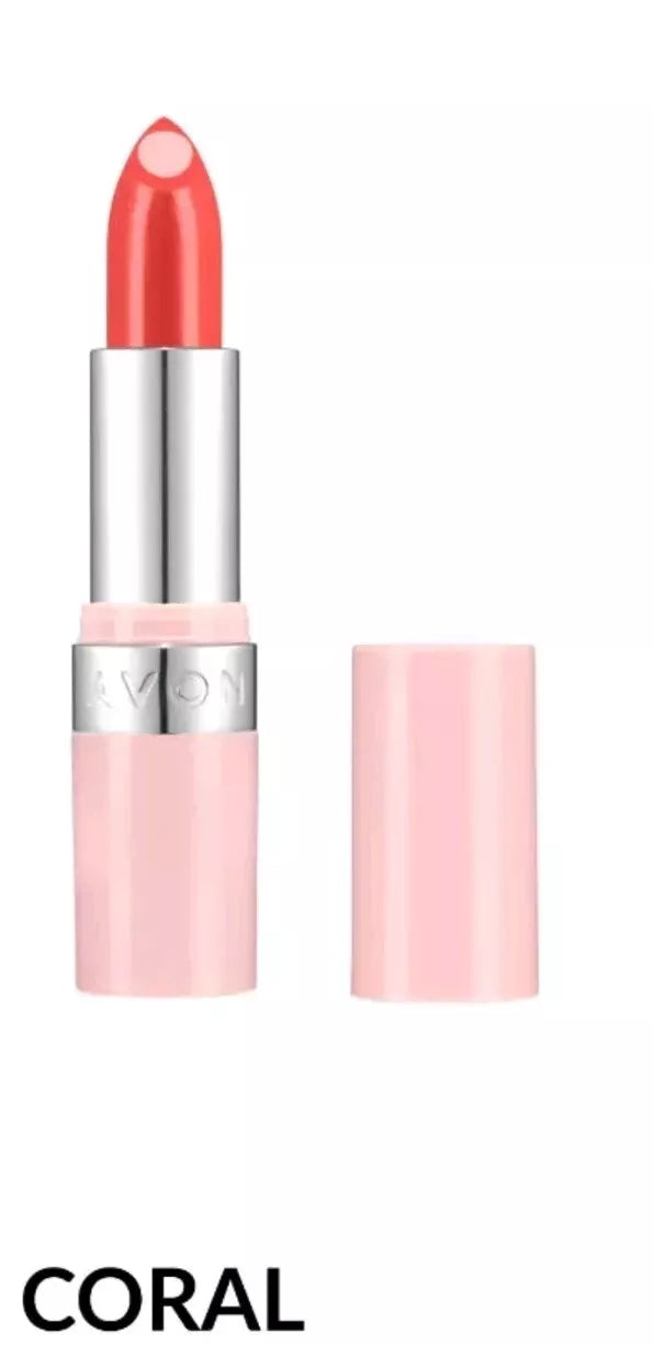 Avon Hydramatic Shine Lipstick colour Coral Boxed new and Free Postage