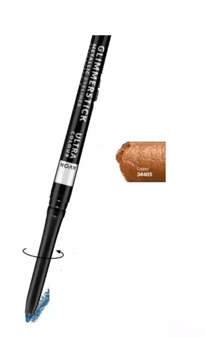 Avon Ultra Colour Glimmerstick Metallic Retractable Eyeliner *Copper* New Stock!