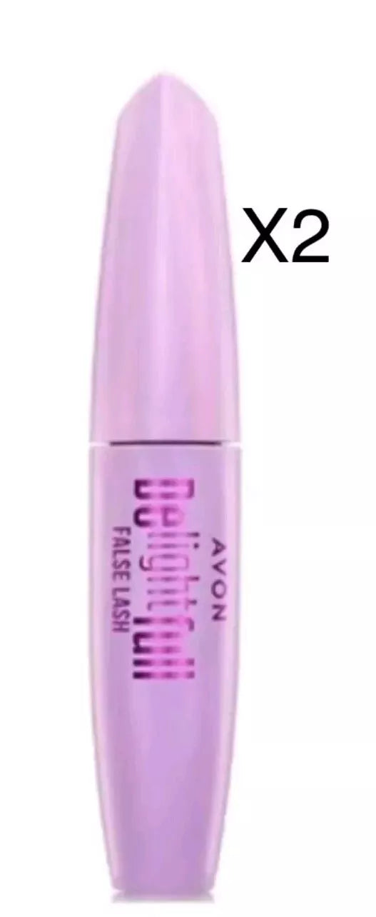 X2 Delightfull False Lash Mascara Lava Brown  RRP £9.50 Each