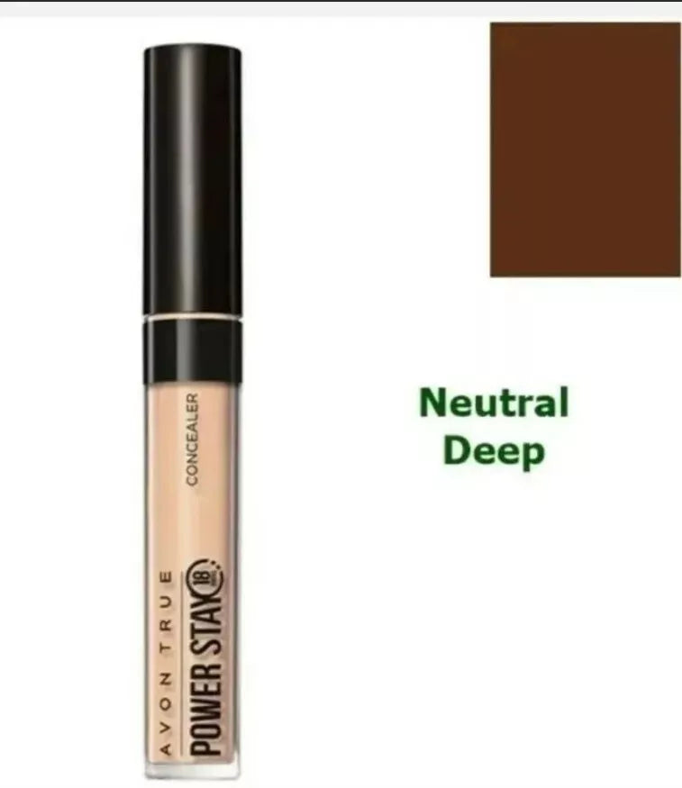 X3 AVON POWER STAY CONCEALER fine lines dark circles blemishes natural deep