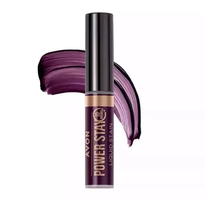 Avon Power Stay 10 Hours Liquid Lip Stain In *After Dark* Sale Clearance Offer
