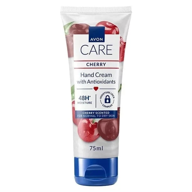 Avon Care Cherry Hand Cream With Antioxidants 75ml X3 Antioxidants And Vitamin