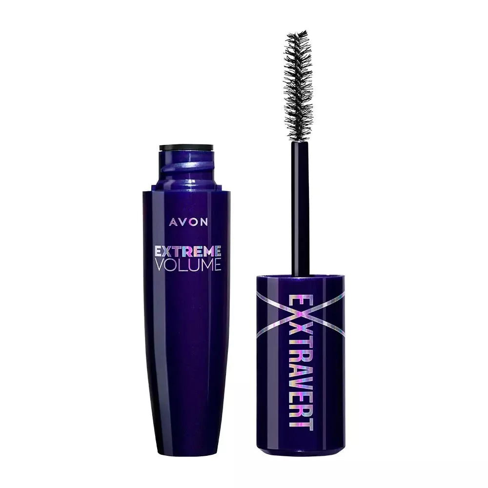 X2  £10.45 - Avon Exxtravert Extreme Volume Mascara Blackest Black  Waterproof