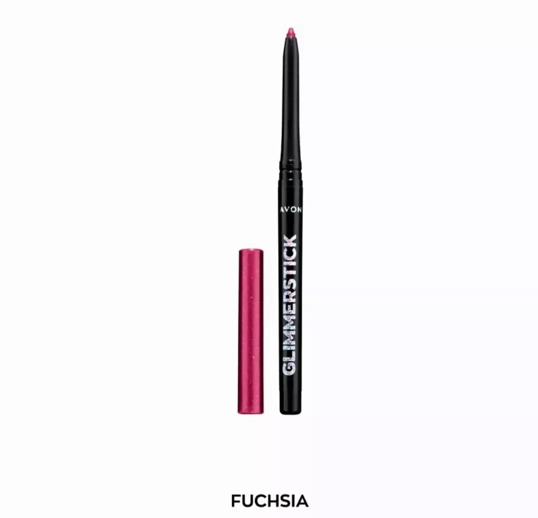 Avon Glimmerstick Retractable Diamonds Eyeliner In *Fuchsia* Clearance Offer