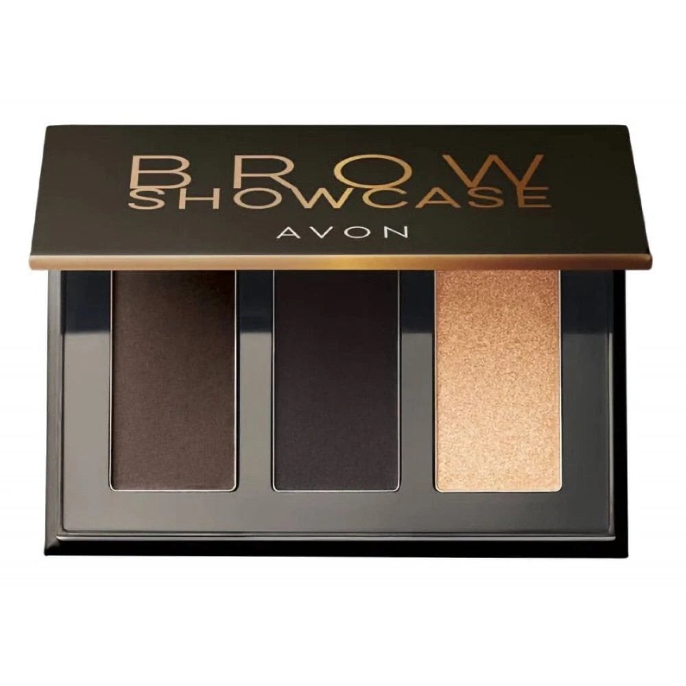 3 Pack - Avon Ombre Brow Showcase Brow Palette In *Dark Brown*  Full Size