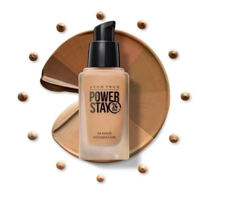 Avon Power Stay 24 Hours Liquid Foundation - Choose Your Shade - Sale Now On