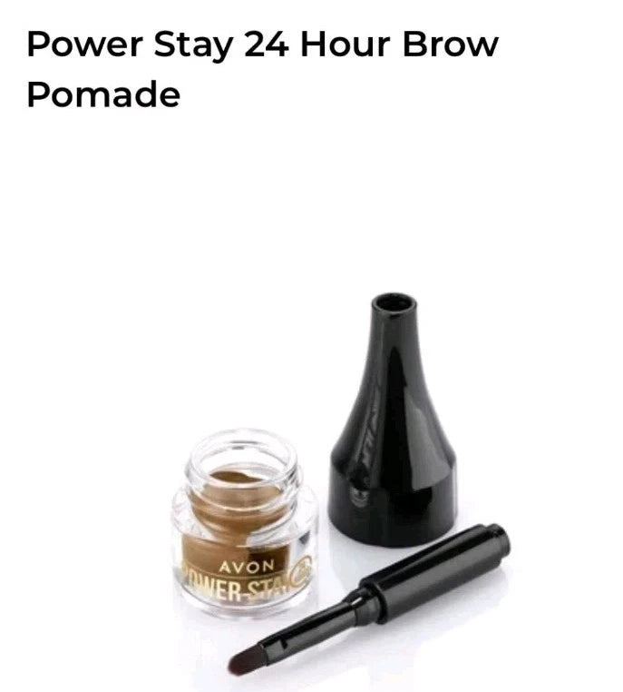 3pc Set Avon Power Stay 24-Hour Brow  Pomade New & Boxed ~ Brunette £7.88