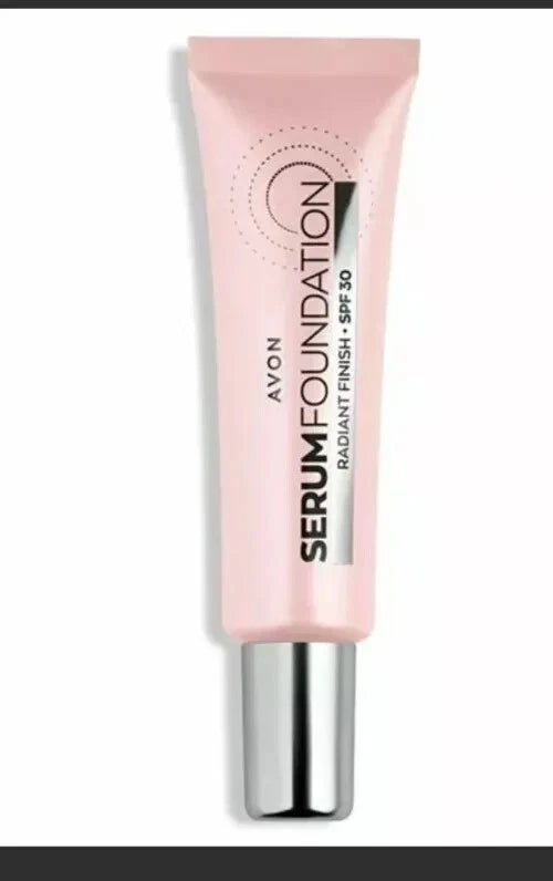 Avon Serum Foundation SPF 30 Radiant Finish ~ FULL SIZE 30ml ~ *Natural Beige*
