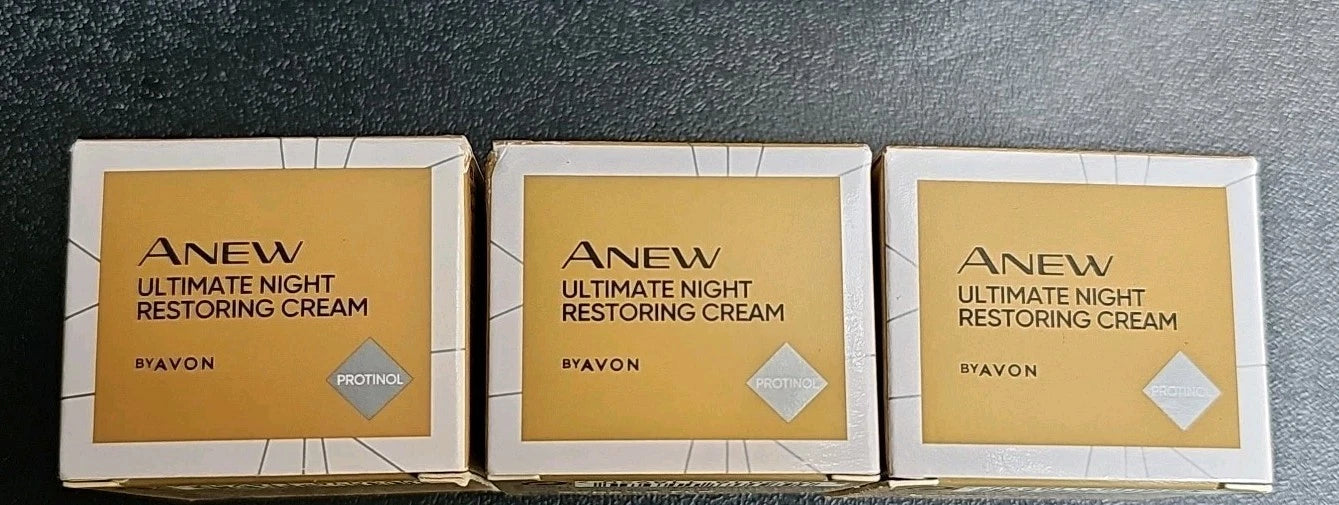 X3 Avon Anew Ultimate Multi-Performance Night Cream 15ml Each Free Postage