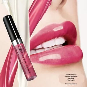 X2 Avon True Colour Supreme Nourishing Lip Gloss In *Pink Pearls* Discontinued