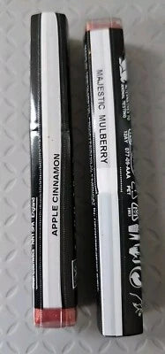 2 Pc Set  Glazewear Lip Gloss 6ml Each apple cinnamon & Majestic Make-Up Lips